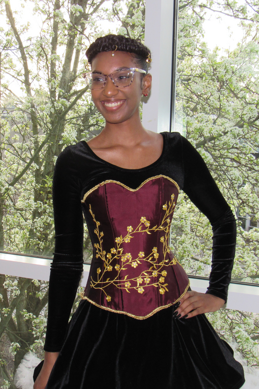 The Plum Blossom Corset (Deposit)